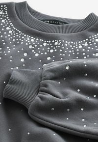 smALLSAINTS SCATTER DIAMANTE EMBELLISHED  CREW  - Mikina - charcoal grey
