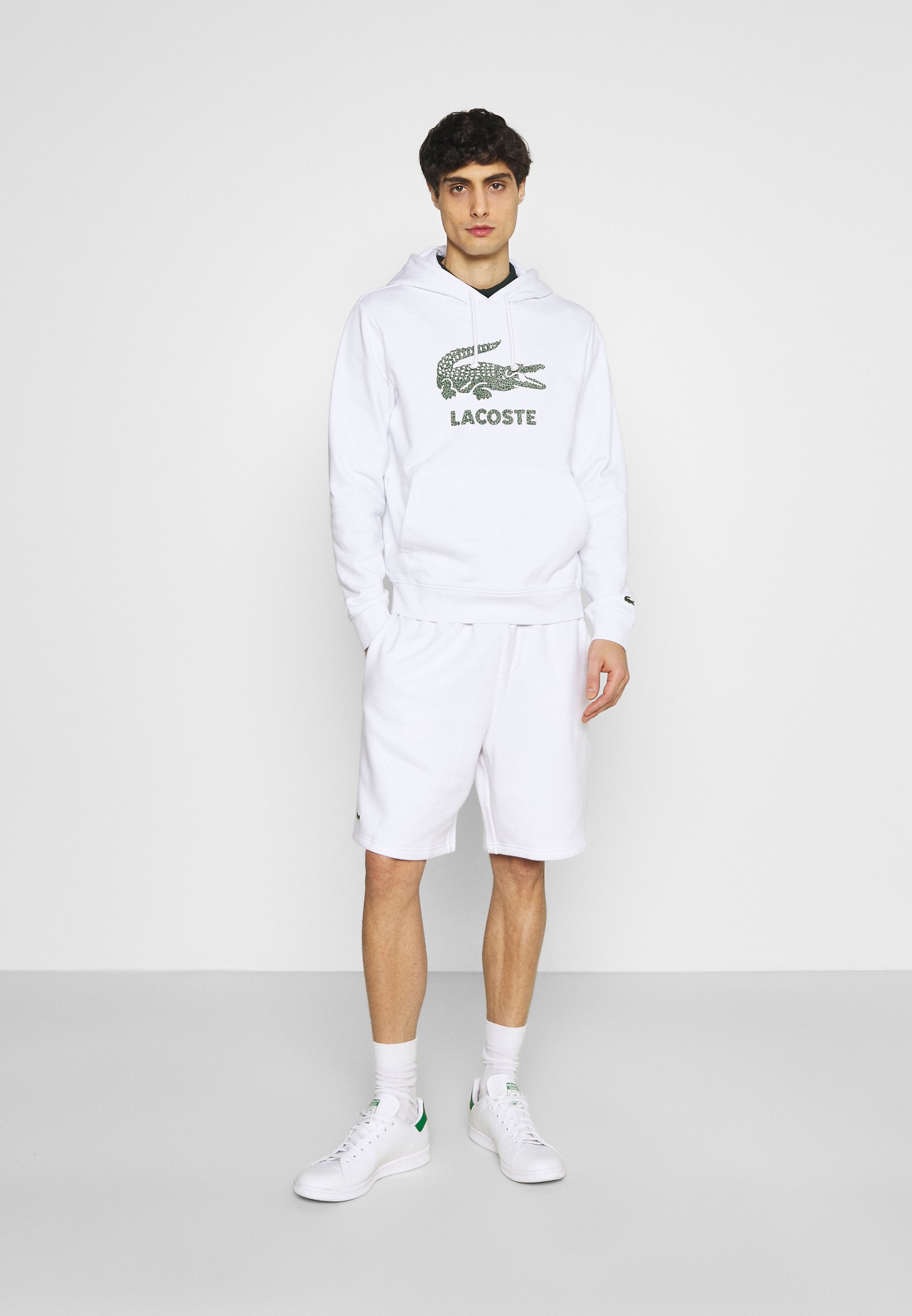 Lacoste Tracksuit bottoms - white 