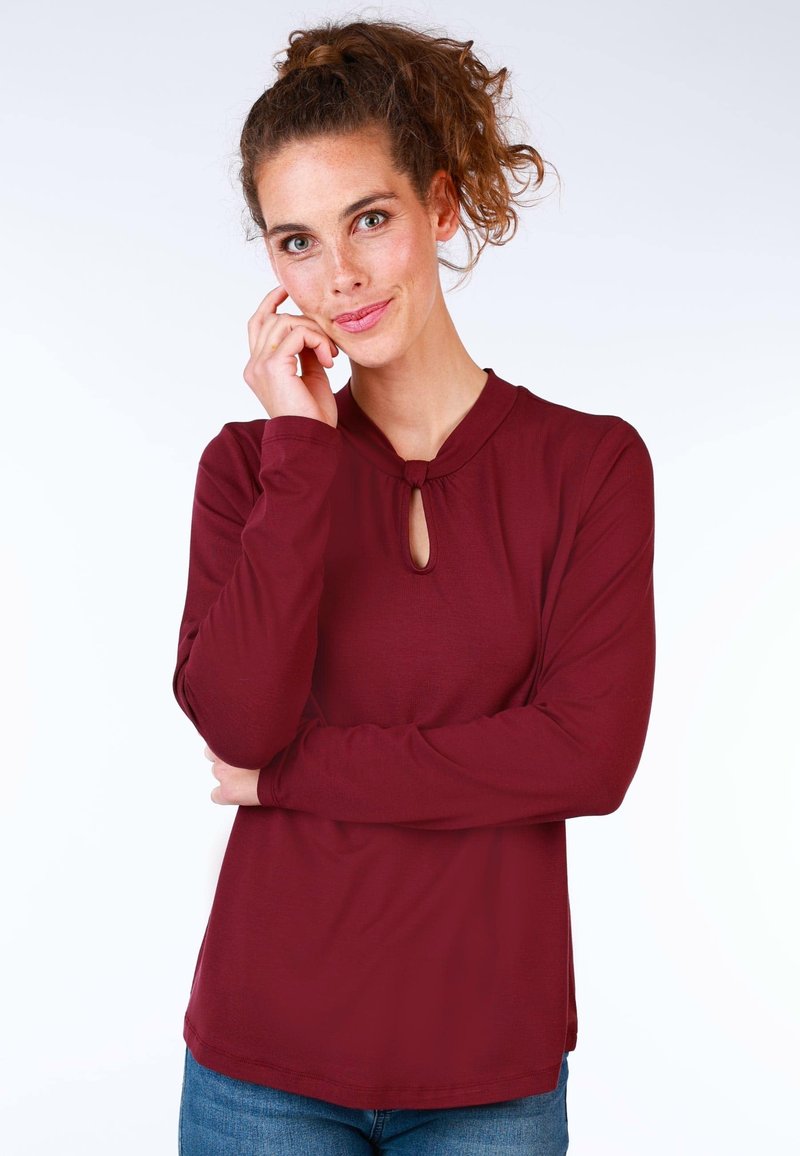 Lykka du Nord LYANA - Langarmshirt - dark grape
