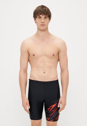 MEDLEY LOGO JAMMER - Μαγιό ανδρικό - anthracite/high risk red