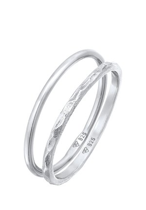 2 PACK STACKING - Ring - silber