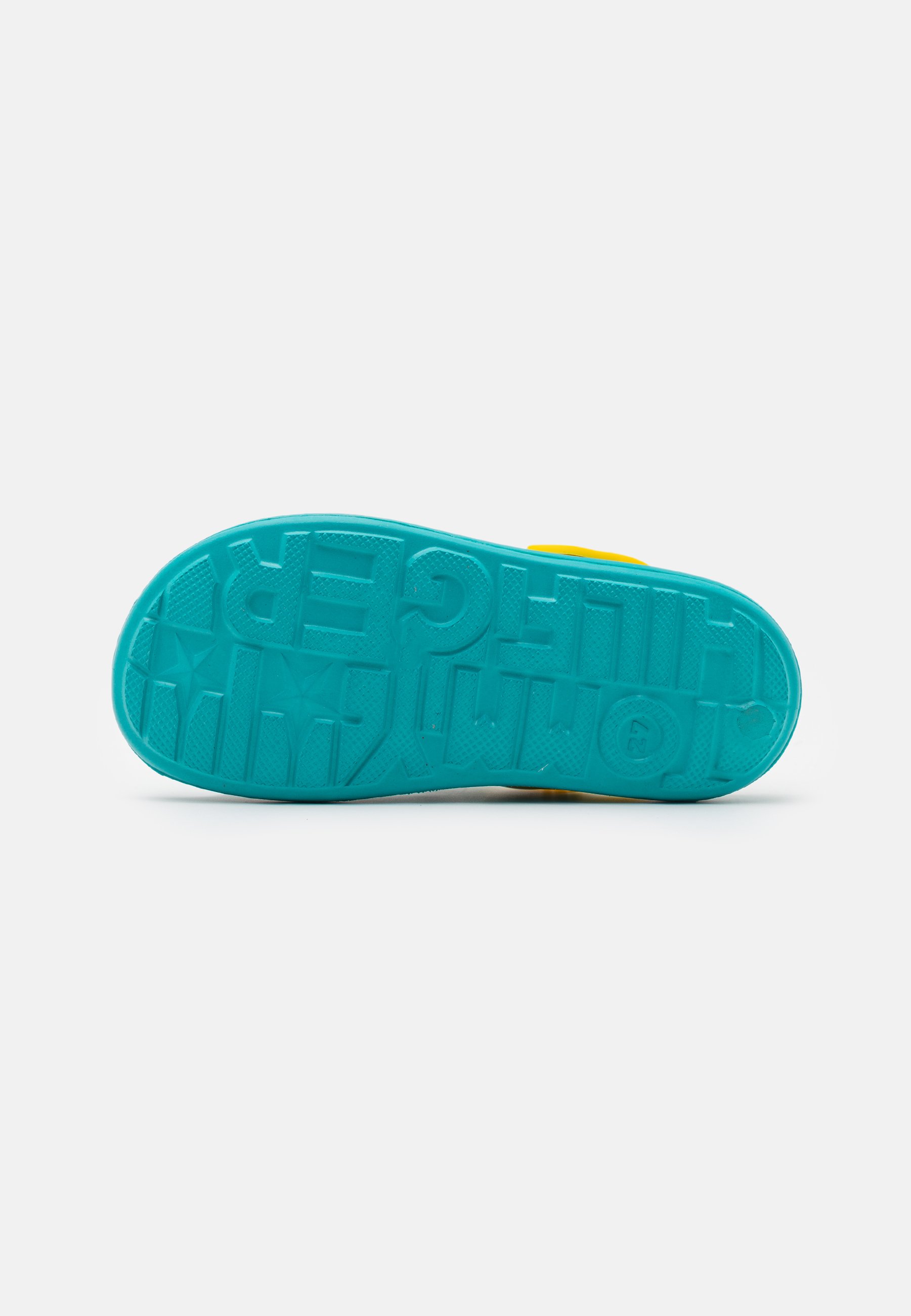 yellow tommy hilfiger slides