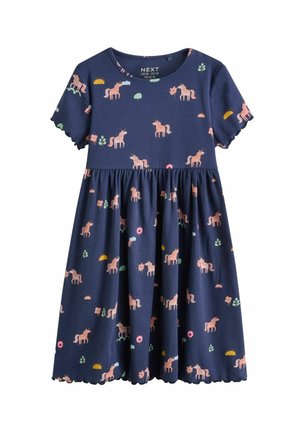 Next SHORT SLEEVE - REGULAR FIT - Trikoomekko - navy