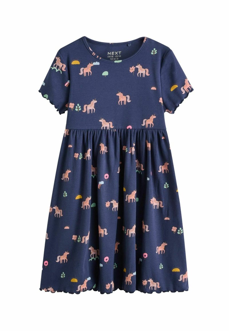 Next SHORT SLEEVE - REGULAR FIT - Trikoomekko - navy