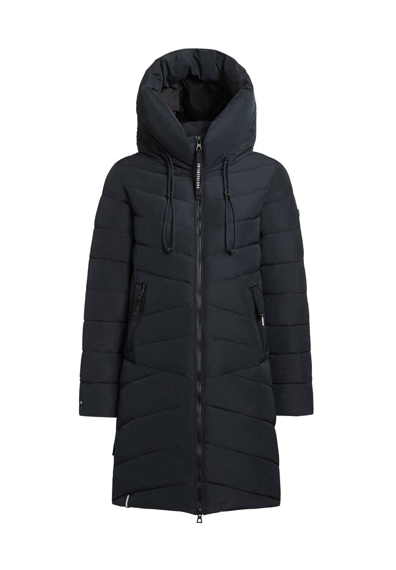 khujo Wintermantel donkerblauw