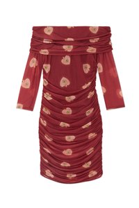 Never Fully Dressed HEART MINI DIAZ DRESS - Vestito elegante - red