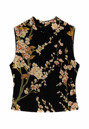 Desigual, PRINTED FLORAL BLOUSE - Top - black