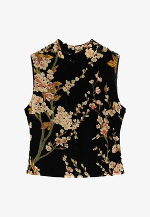 Desigual, PRINTED FLORAL BLOUSE - Top - black