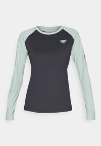 ALPINE PRO TEE - Maglietta a manica lunga - black out/jadelite