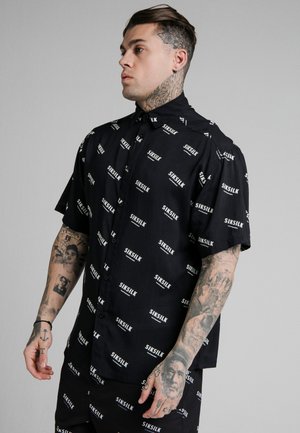 REPEAT PRINT RESORT SHIRT - Camicia - black/ecru