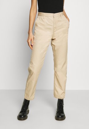 Trousers - beige