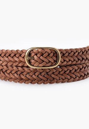 WOMEN'S CHARLIE BRAID BELT - Belt - brown