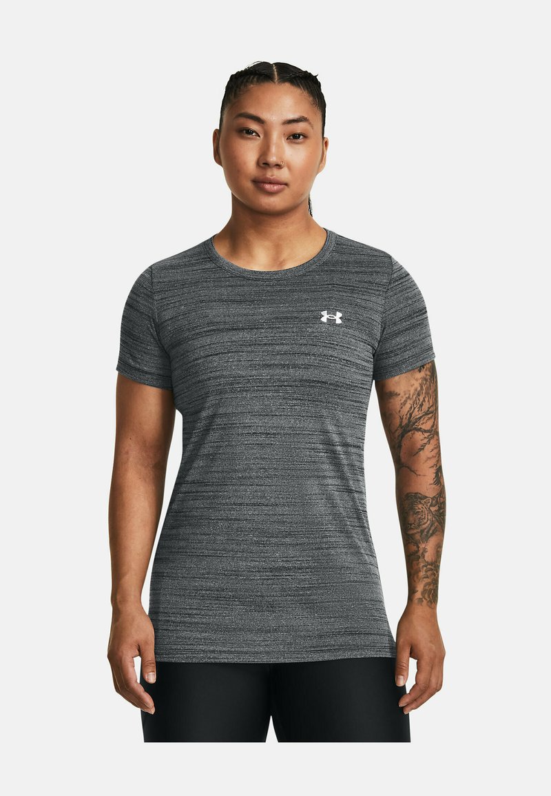 Under Armour TECH TIGER Sports Tshirt black/black Zalando.ie