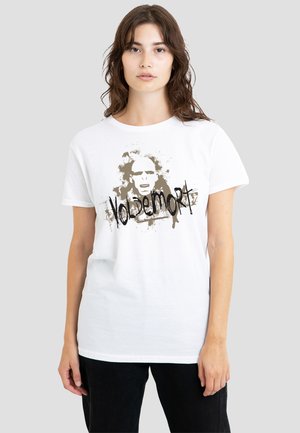 Cotton Soul, HARRY POTTER VOLDEMORT - T-Shirt print - white