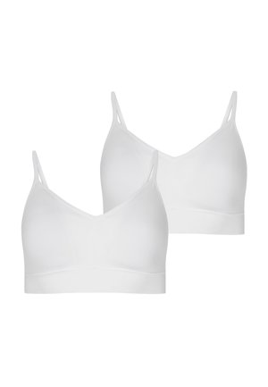 SEAMFREE STRETCH STRAP - 2 PACK - Topp - white