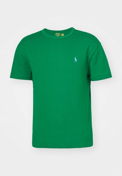 Polo Ralph Lauren CLASSIC FIT HEAVYWEIGHT JERSEY T-SHIRT - Pamata T-krekls - kayak green