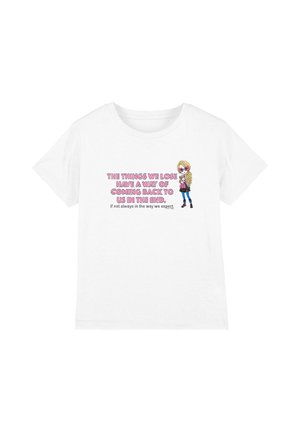 Cotton Soul, HARRY POTTER LUNA LOVEGOOD'S ADVICE UNISEX - Print T-shirt - white