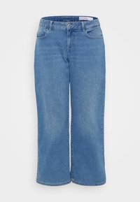 VMELLY WIDE  - Wide Leg - medium blue denim