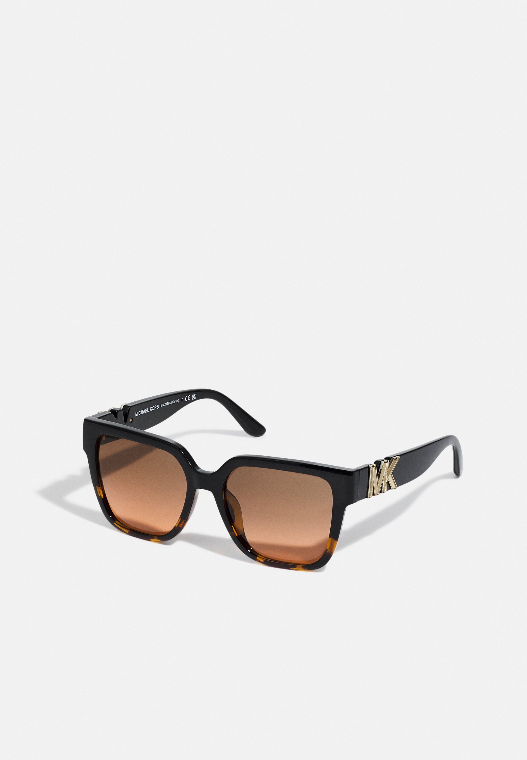 Michael Kors Brown Sunglasses with Black Accents Michael Kors JASPER - Sunglasses - dark tortoise/dark brown  main image 3