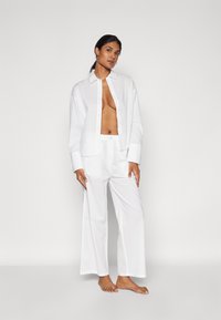 Calvin Klein Underwear PANT COTTON POPLIN - Donji dio pidžame - white