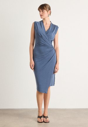 ECUPRI - Shift dress - open blue