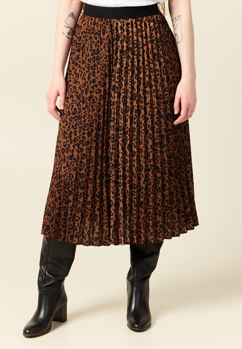 Jupe Oxbow Marron - Taille 38 - 100% Coton - Occasion Très Bon état
