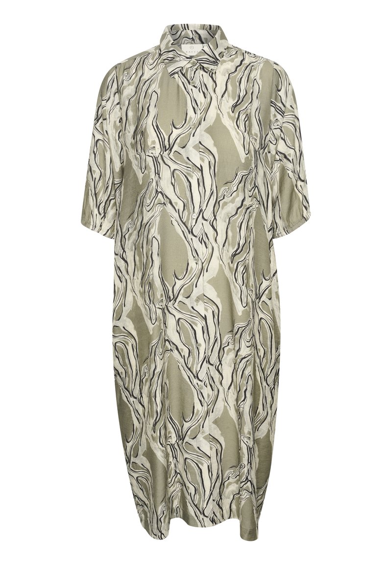 Kaffe Blousejurk groen