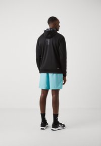 adidas Performance TRAIN ESSENTIALS CAMO FULL ZIP - Chaqueta de entrenamiento - black