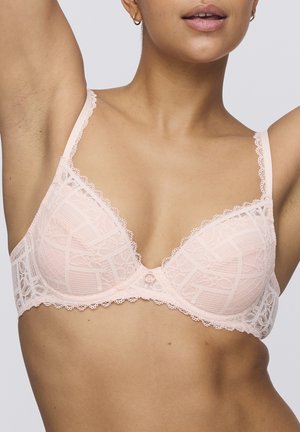 JADEI REMOVABLE PADS - Push-up bra - glossy pink