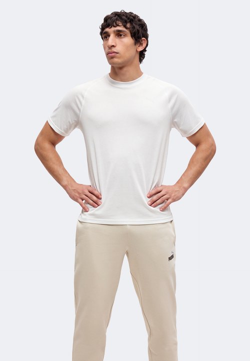 PUMA 2 COLOR NO. 1 LOGO - Tracksuit bottoms - silver-coloured fog — foto 4