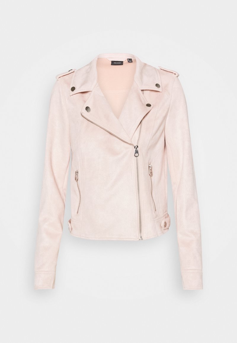 Vero Moda Jacka i konstläder - light pink