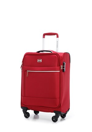 SMALL SUITCASE FROM POLYESTER - Valise à roulettes - red