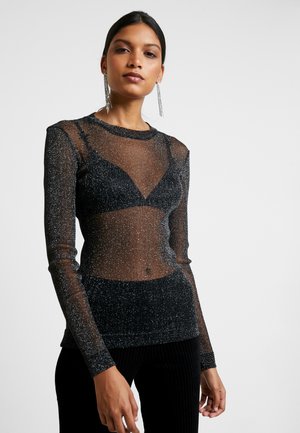 BELLA BLOUSE - Pusero - black