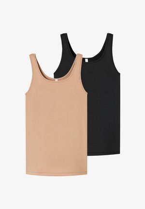 2-PACK TRÄGER - UNIQUE MICRO - Caraco - maple schwarz