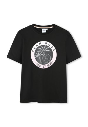 SHORT SLEEVES - Print T-shirt - black