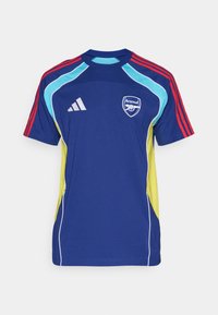 adidas Performance ARSENAL FC URBAN PURIST TEE - Apdrukāts T-krekls - victory blue/bright yellow/bright cyan