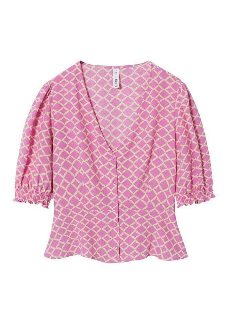 Damen Hemdblusen | Mango BEADY Bluse pink - UG63260 Damen Hemdblusen | Mango BEADY Bluse pink - UG63260
