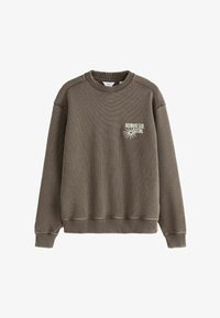 Unselected, brown waffle texture