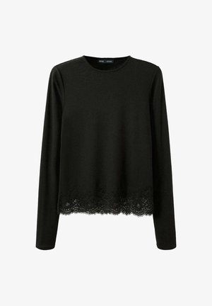 Mango, ADULT - T-shirt à manches longues - black