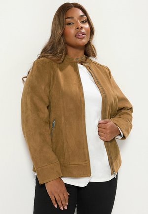 Keinonahkatakki - brown