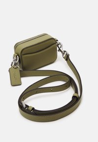 COACH CROSSBODY POUCH IN CROSSGRAIN UNISEX - Borsa a tracolla - moss