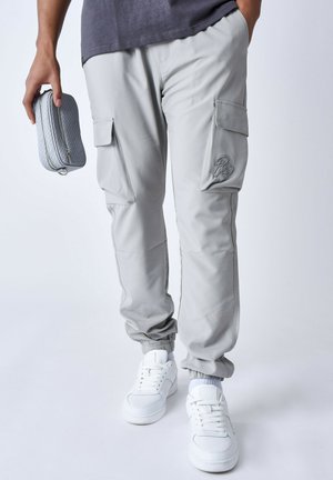 Project X Paris EN MATIÈRE TECHNIQUE - Pantalones cargo - gris clair