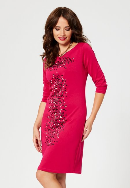 MSCHViana Ginia 2/4 Dress - Laurel W Melange main image 1