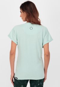alife & kickin MALAIKAAK KURZARM - Tricou basic - fresh mint melange