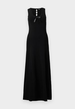 ROBE - Strikket kjole - black