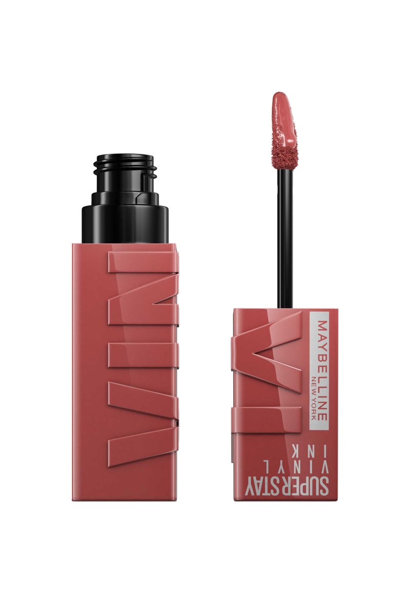 Maybelline New York - LOT DE 2 - ENCRE À LÈVRES EFFET VINYL SUPERSTAY VINYL INK - Rossetto liquido - peppy, Ingrandire