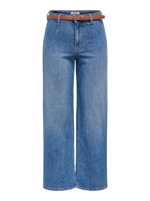 ONLY, JEANS MIT WEITEM BEIN ONLMADISON HOHE TAILLE WEITER BEINSCHNITT JEANS - Wide Leg - medium blue denim