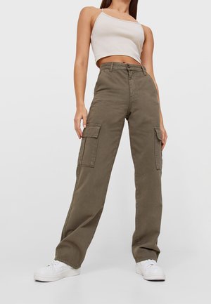 FIT - Pantaloni cargo - light green