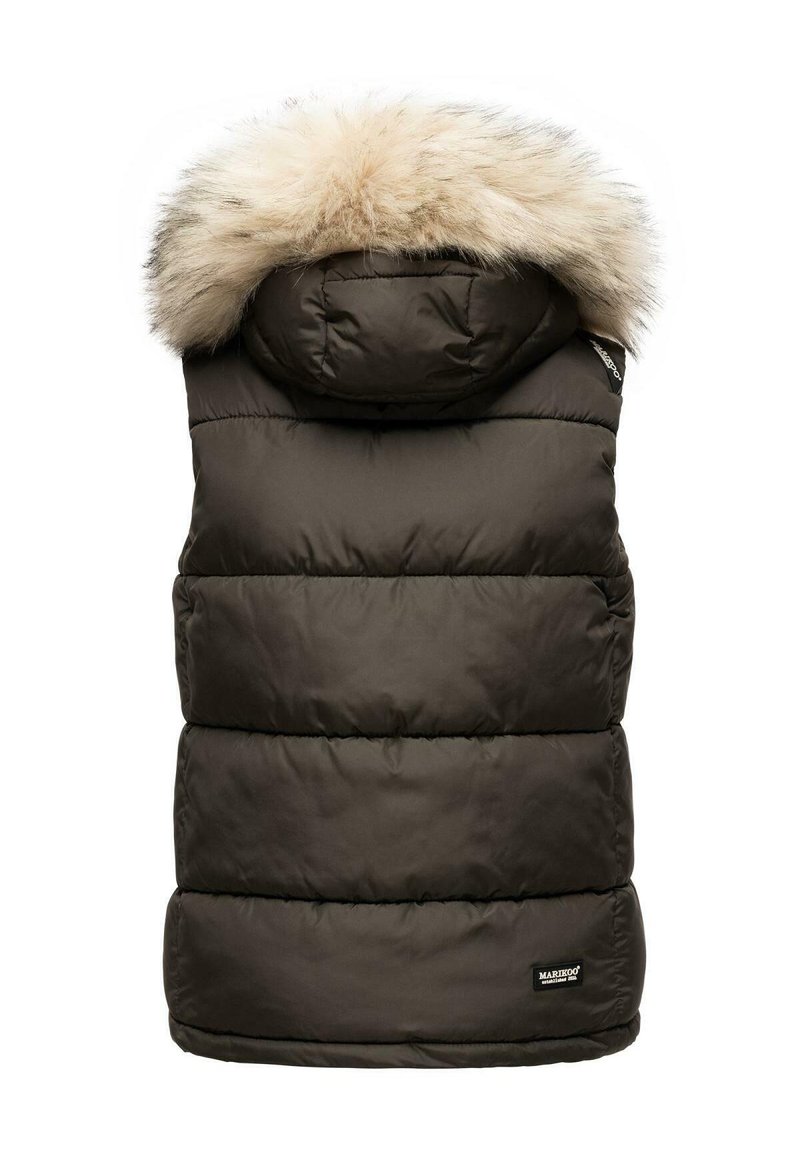 Damen Leichte Jacken | Marikoo Weste anthracite/anthrazit - KO76462 Damen Leichte Jacken | Marikoo Weste anthracite/anthrazit - KO76462