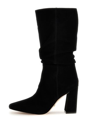 Laarzen met hoge hak - black